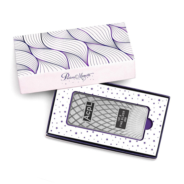 BIS Hallmarked Bullion Silver Bar 999 Purity