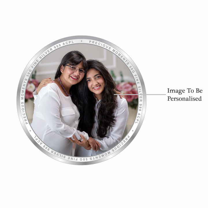 BIS Hallmarked Personalised Mother's Day Silver Coin 999 Pure