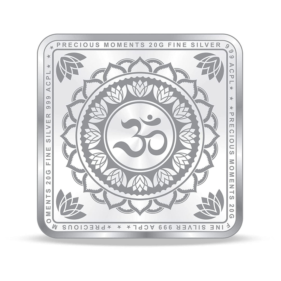 BIS Hallmarked Silver Coin Shiv Pariwar 999 Pure