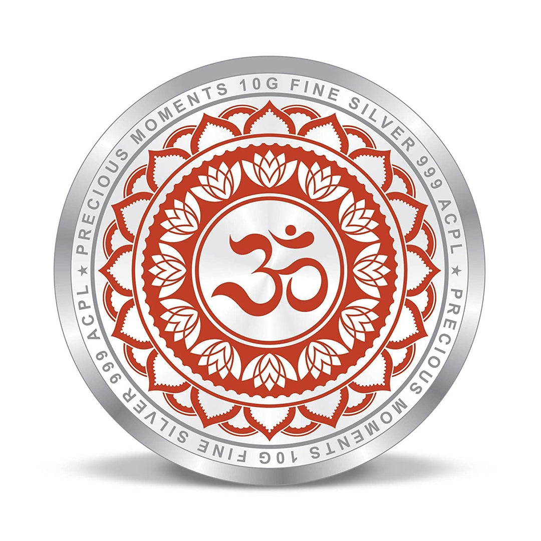 BIS Hallmarked Silver Coin Shiv Pariwar 999 Pure