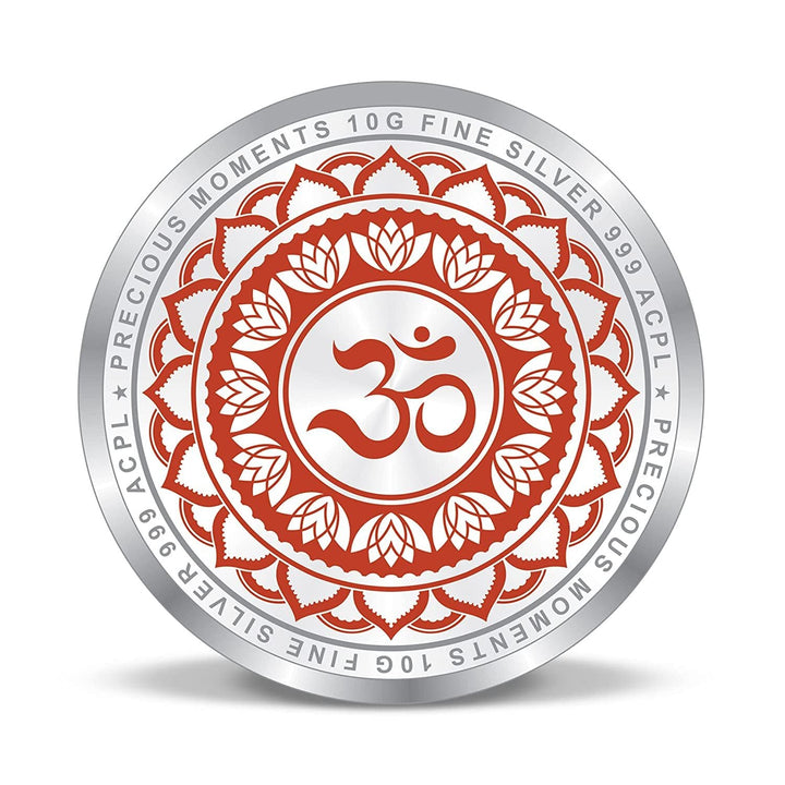 BIS Hallmarked Silver Coin Shiv Pariwar 999 Pure