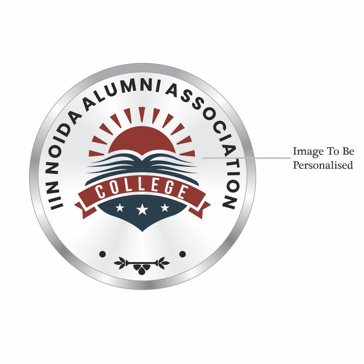 Precious Moments BIS Hallmarked Personalised 10 Gram Silver Coin For Alumni Meet Reunion 999 Pure