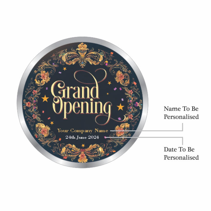 BIS Hallmarked Personalised Grand Opening Gift 999 Pure Silver Coin