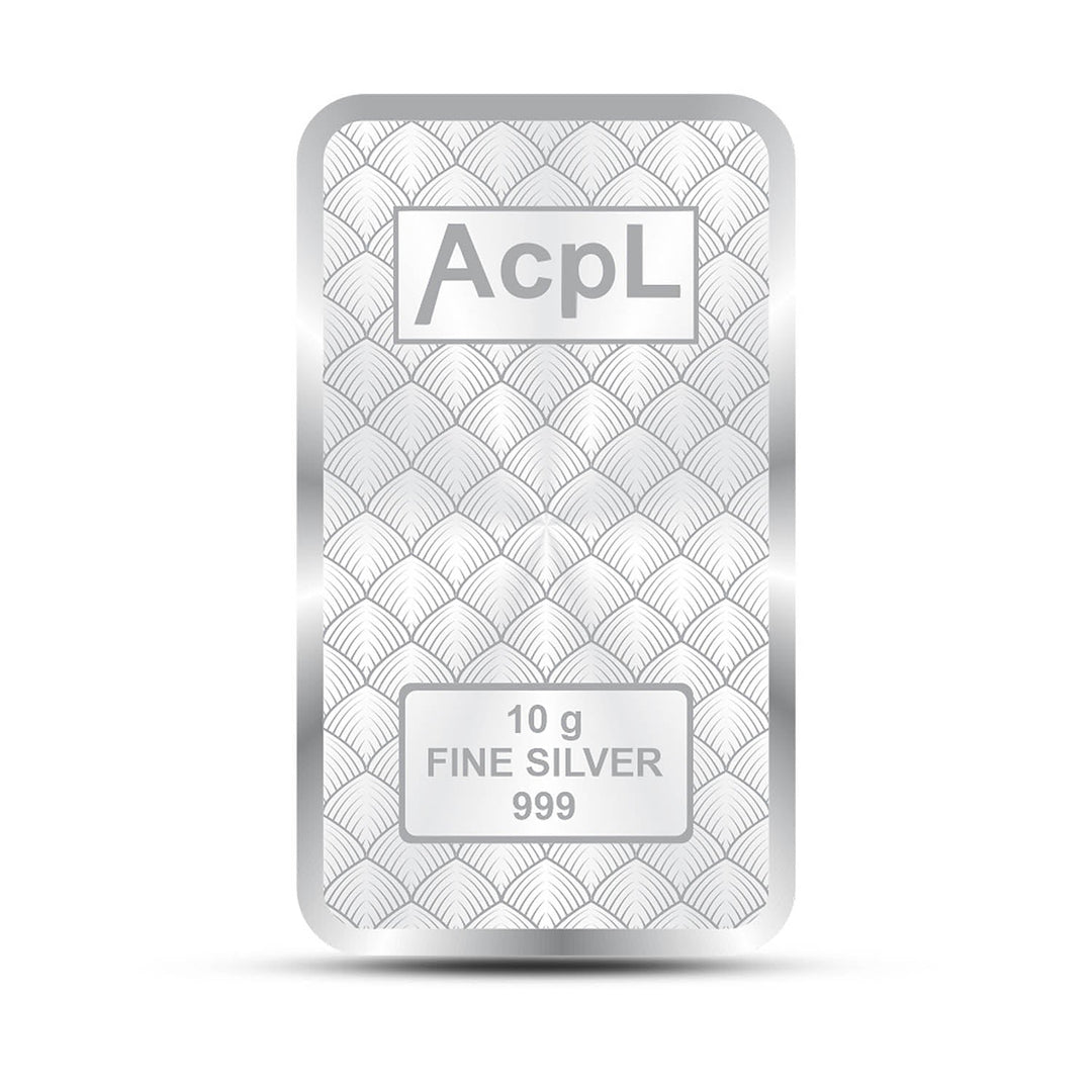 BIS Hallmarked Bullion Silver Bar 999 Purity