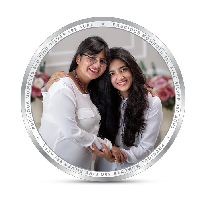 BIS Hallmarked Personalised Mother's Day Silver Coin 999 Pure