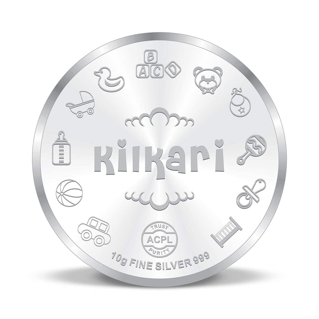 BIS Hallmarked New-Born Baby Gift 999 Pure Silver Coin