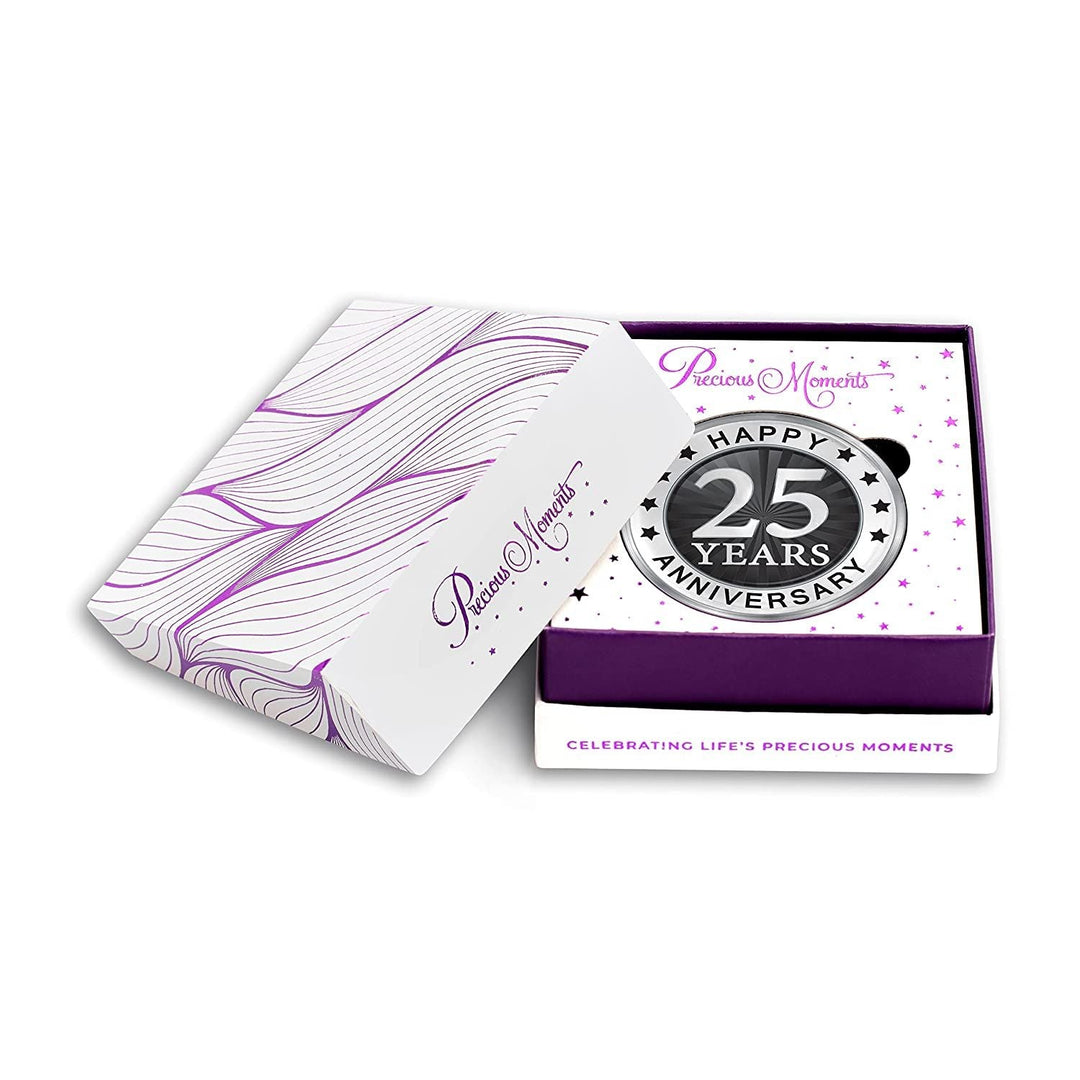 BIS Hallmarked 25th Anniversary 999 Pure Silver Coin