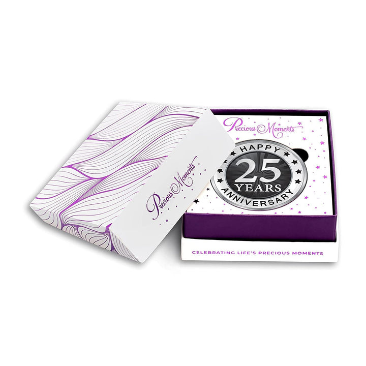 BIS Hallmarked 25th Anniversary 999 Pure Silver Coin