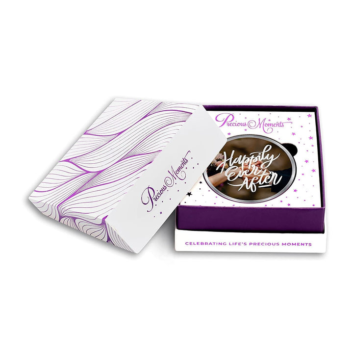 BIS Hallmarked Newly Married Personalised Silver Coin 999 Purity