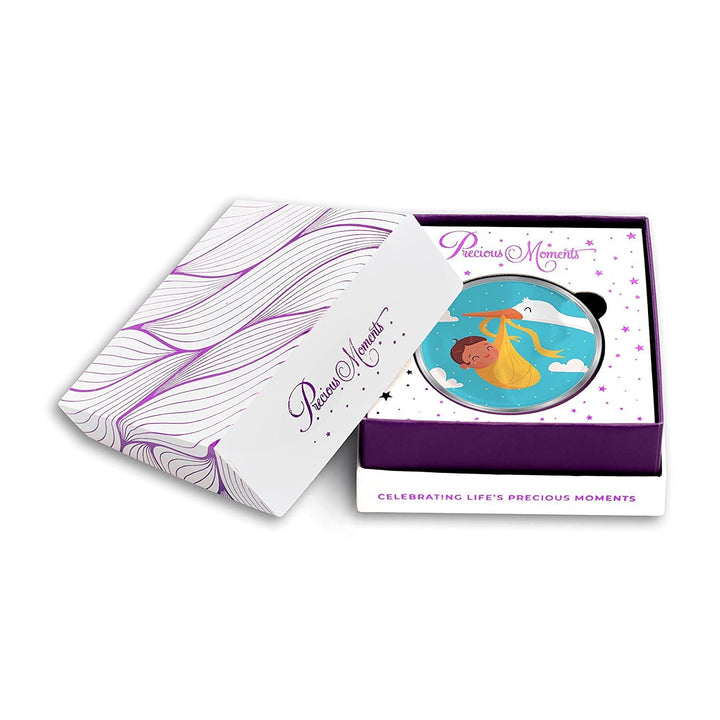 BIS Hallmarked Personalised New Born Baby 999 Pure Silver Coin