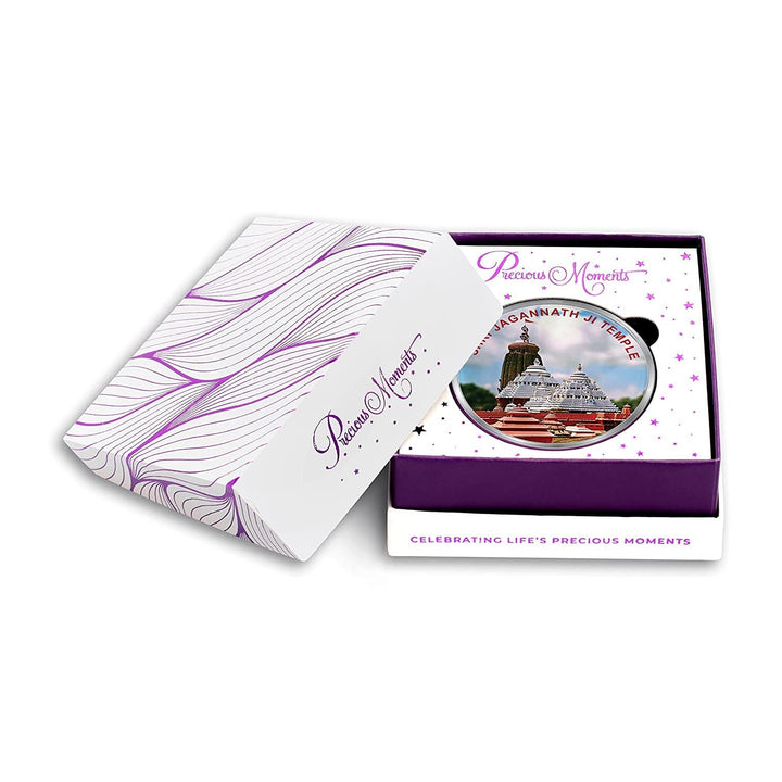 BIS Hallmarked Shri Jagarnnath Ji Temple 20GM Pure Silver Coin