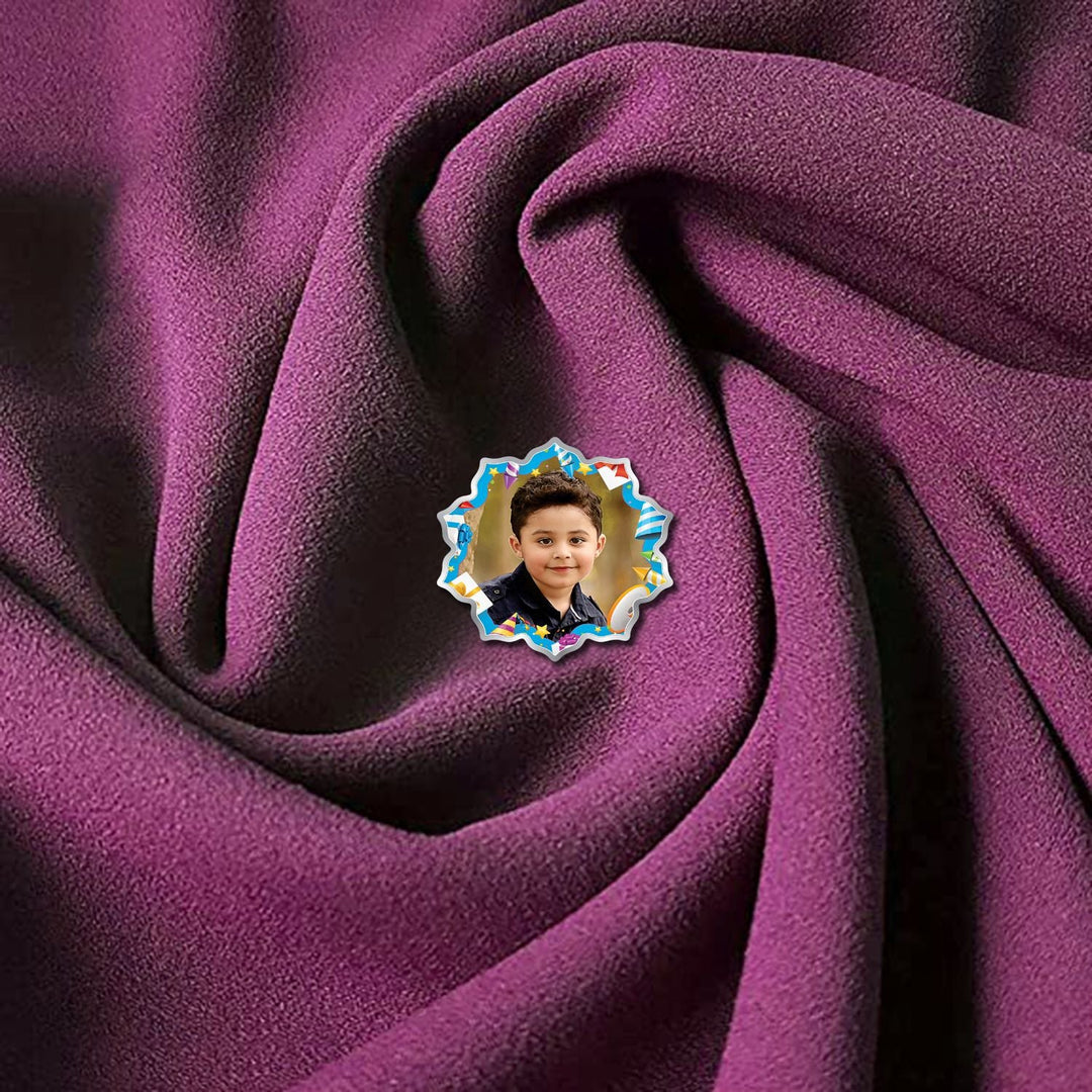 BIS Hallmarked Silver Coin Personalised Birthday Gift Flower Shape 999 Pure