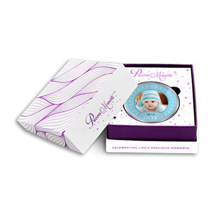 BIS Hallmarked Personalised New-Born Baby Boy 999 Pure Silver Coin