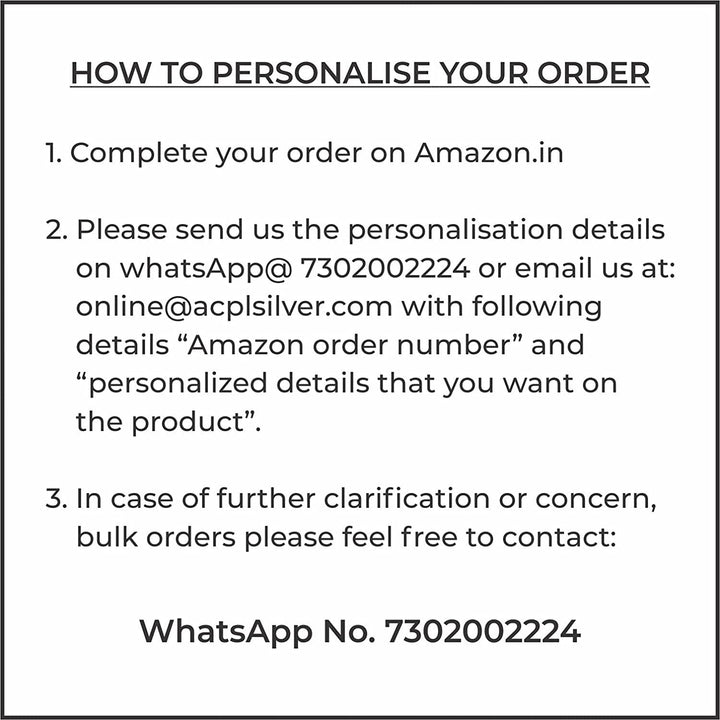 BIS Hallmarked Personalised New Born Baby Girl Silver Square Coin (999 purity)