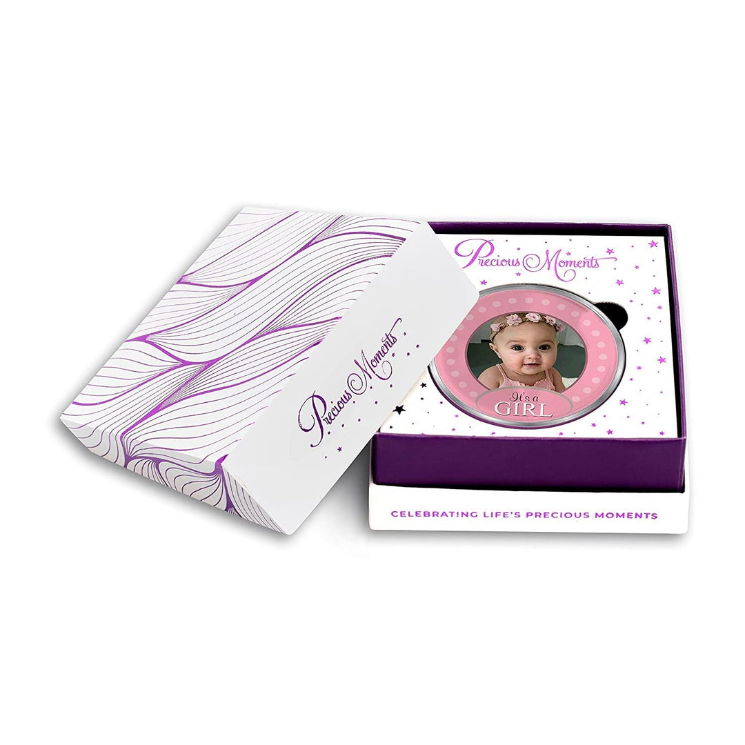 BIS Hallmarked Personalised New-Born Baby Girl 999 Pure Silver Coin