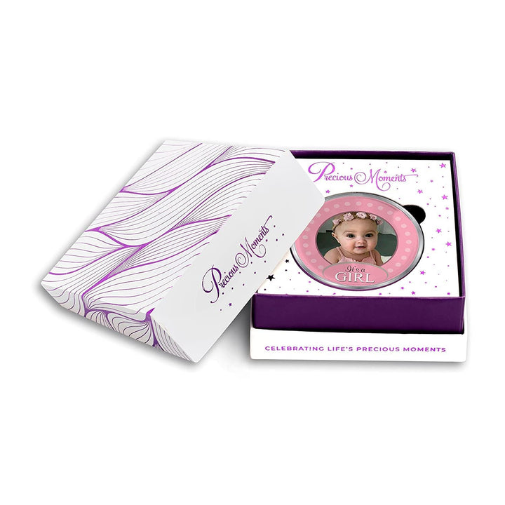 BIS Hallmarked Personalised New-Born Baby Girl 999 Pure Silver Coin