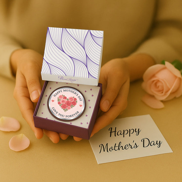 BIS Hallmarked Personalised Mother's Day Silver Coin 999 Pure