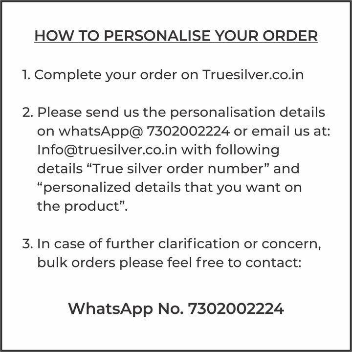 BIS Hallmarked Personalised Happy Birthday Silver Square Coin 20 Gram 999 Pure